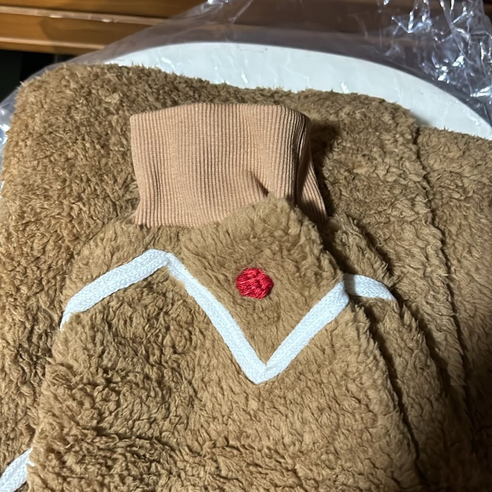 Pottery Barn 🫚 Gingerbread Robe Size L BNWT - Picture 7 of 9